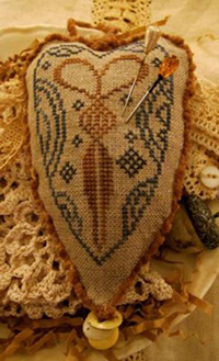 Quaker Scissor Heart